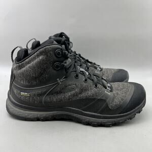 Keen Terradora Mid Hiking Boots Women Size 7.5 Gray Waterproof Comfort Shoes